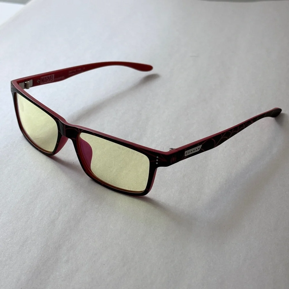 Gunnar Spider-Man Blue Light Gaming Glasses Miles Morales Edition Unisex